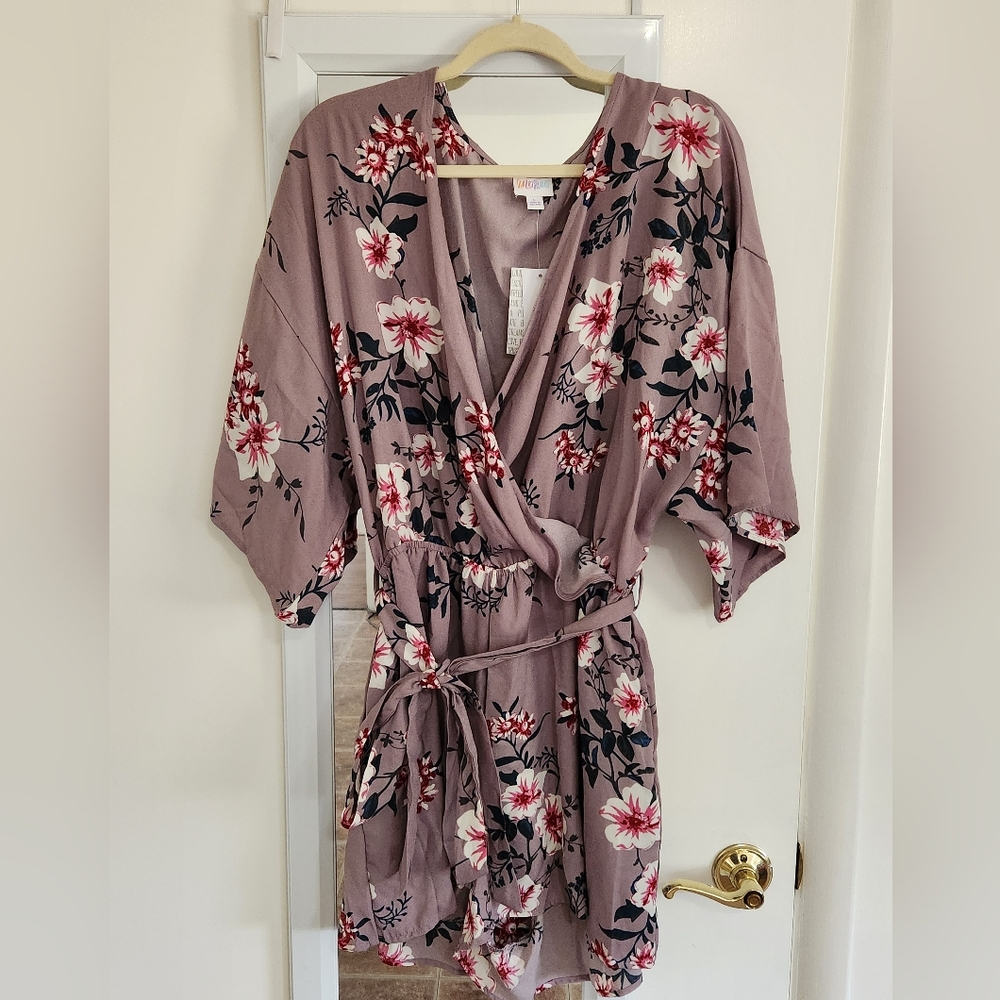NWT Purple Floral Romper